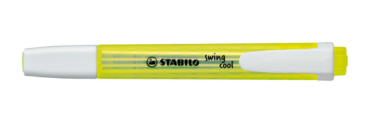 Image of STABILO swing cool Pastel marker 1 pc(s) Chisel tip Yellow
