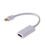 Akyga AK-AD-38 video cable adapter 0.15 m HDMI Type A (Standard) Mini DisplayPort White