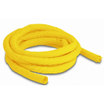 DeLOCK Woven Sleeve self-closing heat-resistant 2 m x 10 mm yellow