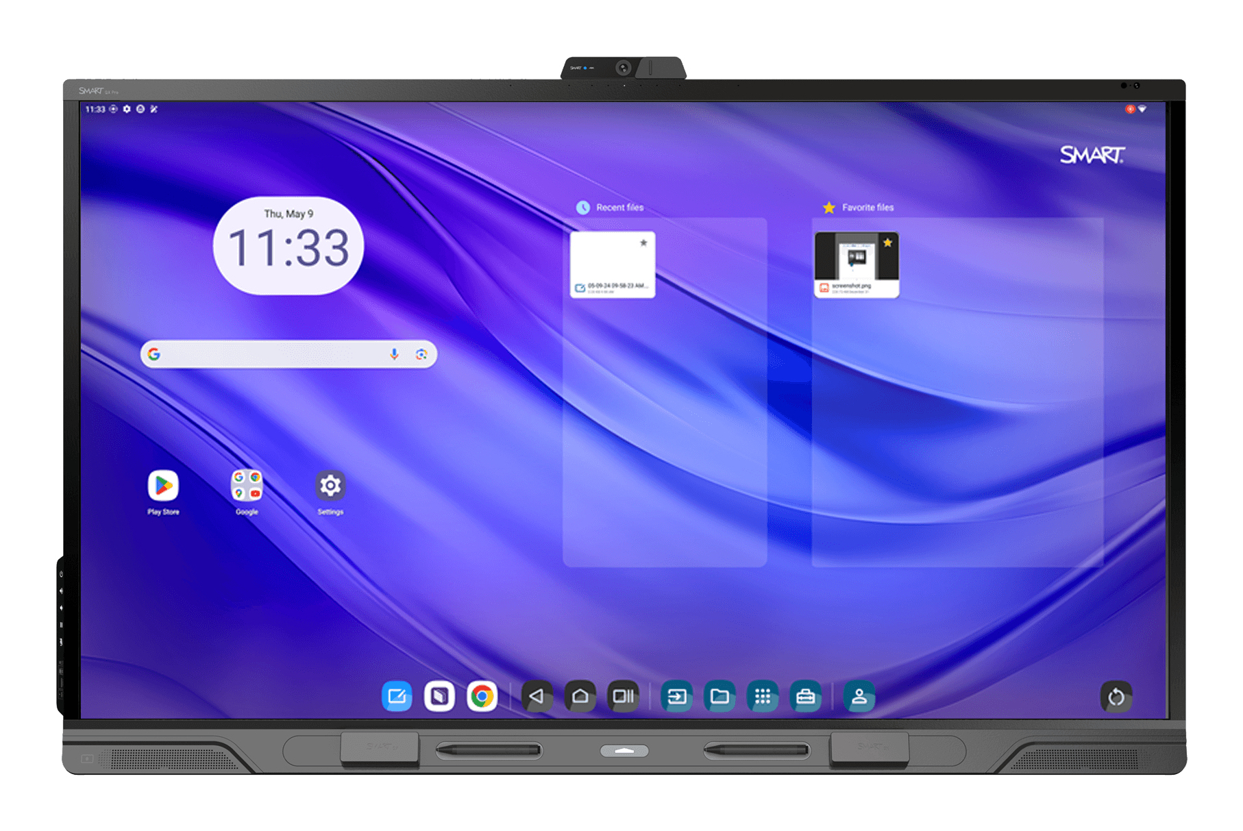 SMART Technologies SMART Board QX (V2) Pro interactive whiteboard 165.1 cm (65") 3840 x 2160 pixels Touchscreen Black HDMI