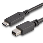 StarTech.com CDP2MDPMM6B video cable adapter 70.9" (1.8 m) USB Type-C Mini DisplayPort Black