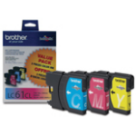 Brother LC613PKS ink cartridge 3 pc(s) Original Standard Yield Cyan, Magenta, Yellow