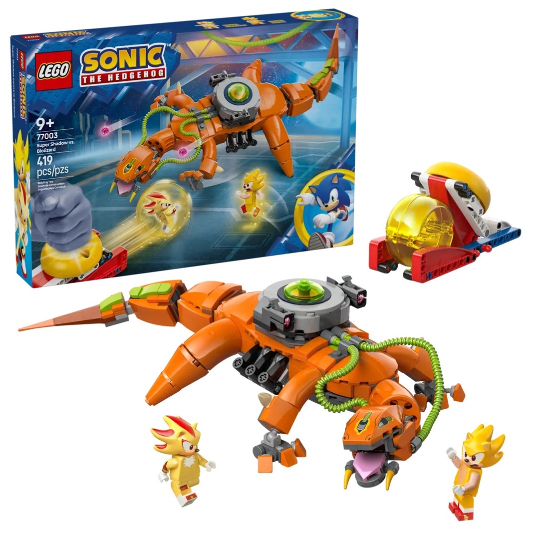 LEGO Sonic 77003 Super Shadow kontra B