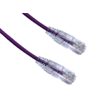 Axiom AXG98017 networking cable Purple 107.9" (2.74 m) Cat6a U/UTP (UTP)