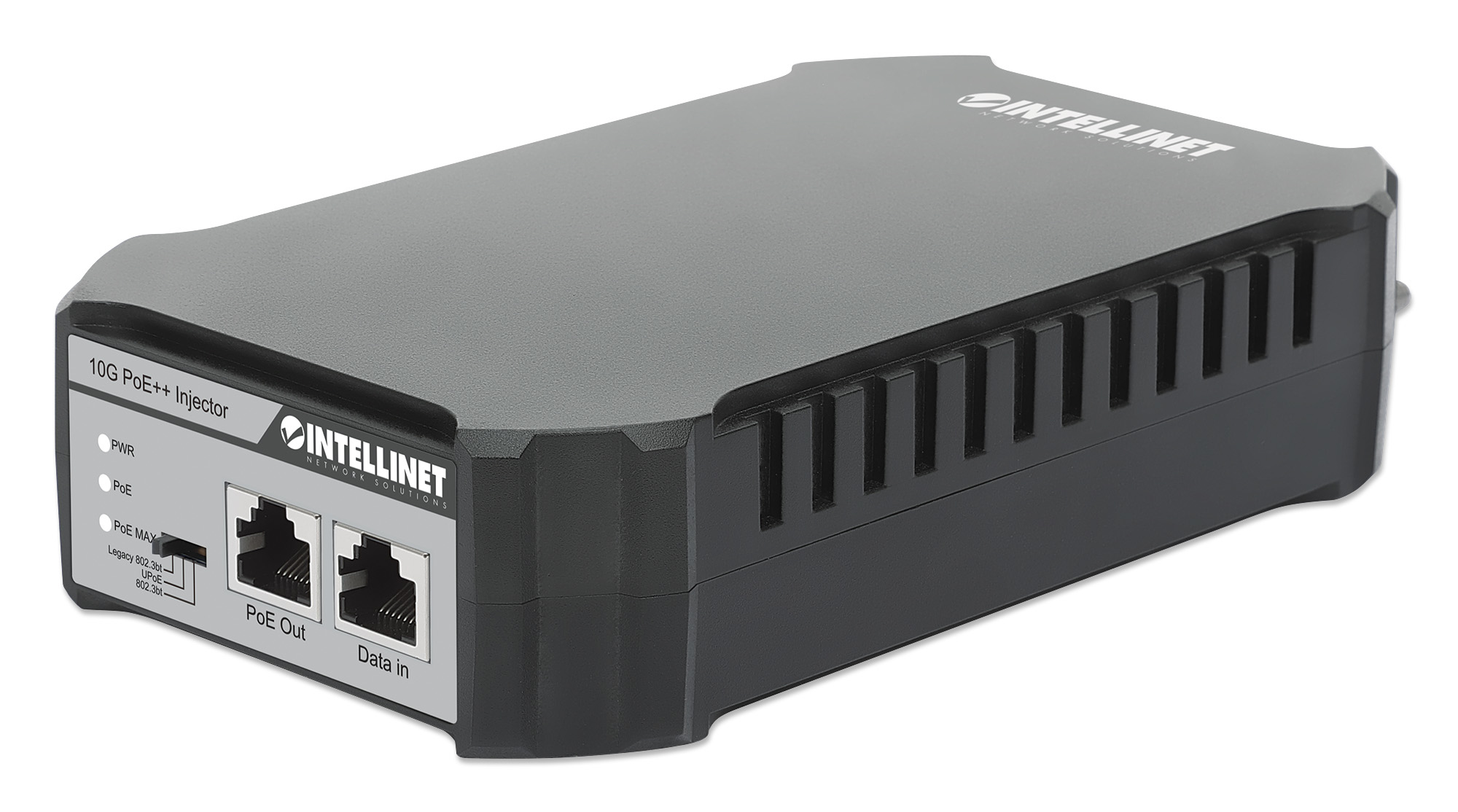 Image of Intellinet 10G PoE++ Injector One 95 W Port, IEEE 802.3bt (4PPoE)...