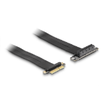DeLOCK Riser Card PCI Express x4 male to x4 slot 90° angled with cable 30 cm