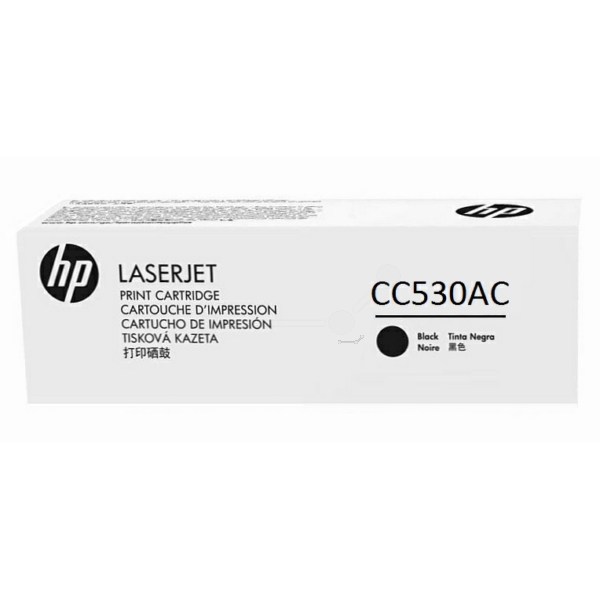 HP CC530AC/304A Toner cartridge black Contract, 3.5K pages ISO/IEC 19798 for HP CLJ CP 2025
