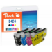 Peach PI500-389 ink cartridge 4 pc(s) Original Standard Yield Black, Cyan, Magenta, Yellow