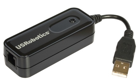 USRobotics 56K USB Softmodem modem 56 Kbit/s