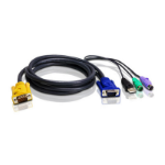 Aten 2L5302UP KVM cable 1.8 m Black