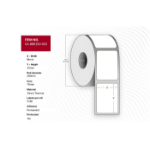 Capture CA-880150-025 printer label