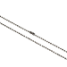 Digital ID 36inch Metal Bead Chain Necklace, Nickel Plated (Pack of 100)