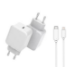 CoreParts MBXUSB-AC0015 mobile device charger Universal White AC Fast charging Indoor