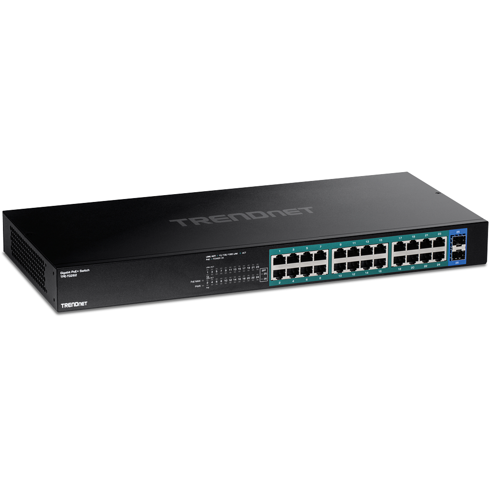 Image of Trendnet TPE-TG262 network switch Unmanaged L2 Gigabit Ethernet...