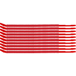 Brady SCN-10-RED cable marker Nylon 300 pc(s)