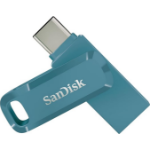 SanDisk Ultra Dual Drive Go USB 64GB lecteur USB flash 64 Go USB Type-A / USB Type-C 3.2 Gen 1 (3.1 Gen 1) Bleu