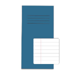 Rhino 8 x 4 Vocabulary Notebook 32 Page, Light Blue, F12 (Pack of 100)