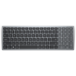 DELL KB740 keyboard Wireless RF + Bluetooth QWERTY Nordic Grey, Black