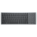 DELL KB740 keyboard RF Wireless + Bluetooth QWERTY Nordic Grey, Black