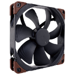 Noctua NF-A14 industrialPPC Computer behuizing Ventilator 14 cm Zwart, Bruin