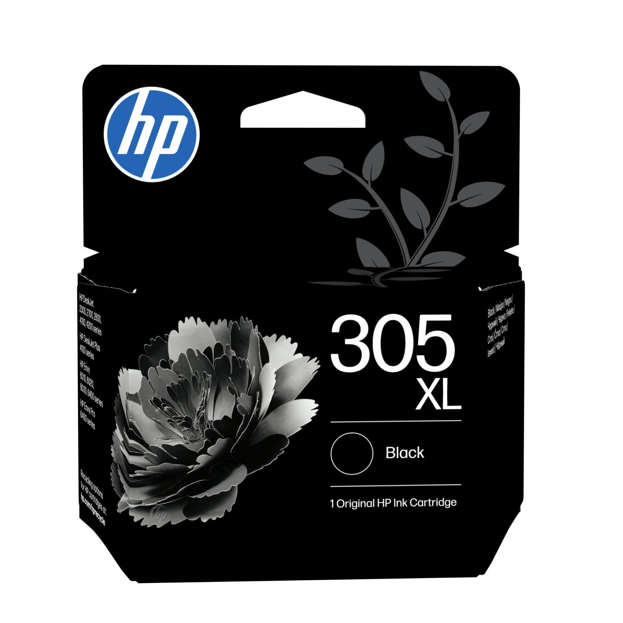 HP 3YM62AE/305XL Printhead cartridge black high-capacity, 240 pages for HP DeskJet 2710/e/Envy 6020/Envy 6020 e