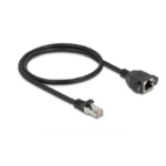 DeLOCK 90774 netwerkkabel Zwart 0,5 m Cat6a S/FTP (S-STP)