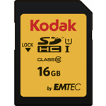 Emtec SDHC 16GB Class10 U1 memory card UHS-I