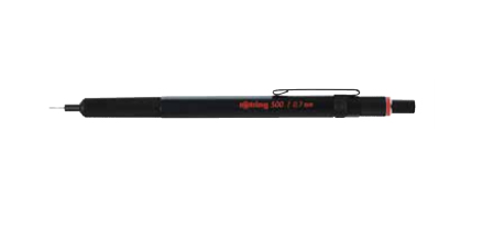 Image of Rotring 1904727 - Black - Plastic - HB - 0.7 mm - Round - Fixed