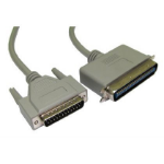 Cables Direct 1m, D25 M/C50 M SCSI cable Grey External 25-p Centronics C50