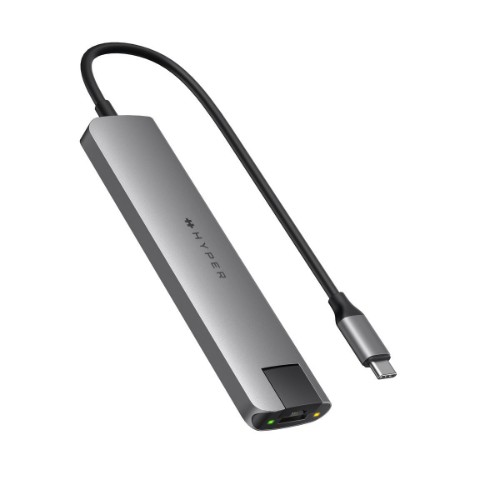 Targus HD22H interface hub USB Type-C 5000 Mbit/s Grey
