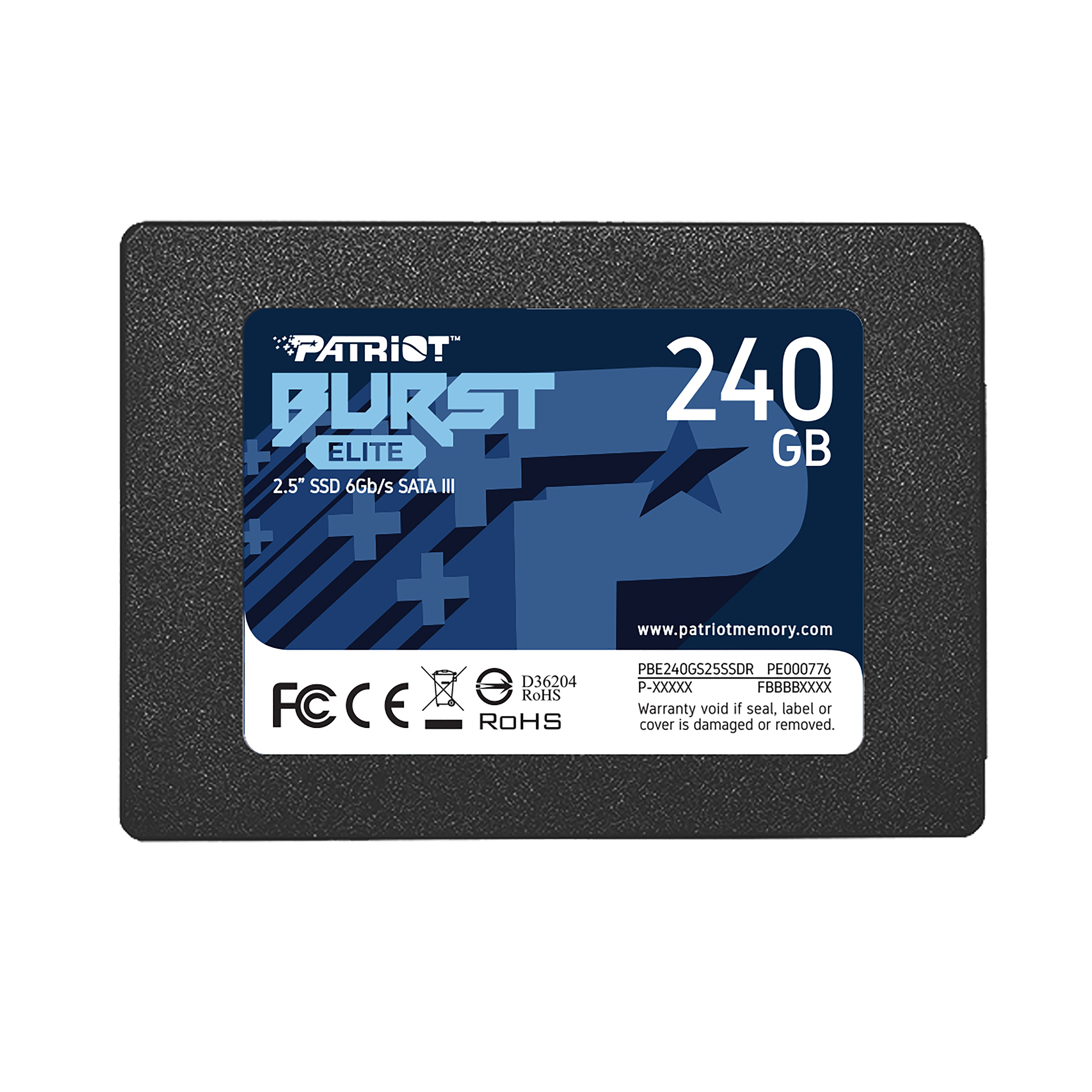 Image of Patriot Memory Burst Elite 2.5" 240 GB Serial ATA III