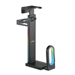 mBeat ® activiva RGB Ultra-Wide Adjustable Wall & Under-Desk Gaming PC Mount