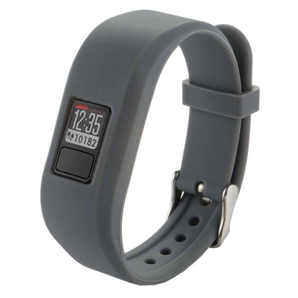 EU Product - Vivofit 3 Silicone Watch Band - Gray thumbnail