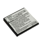 CoreParts MSPP2805 mobiele telefoon onderdeel Batterij/Accu Zwart