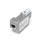 Digitus PoE surge protector (RJ45), DIN rail installation, indoor