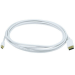 Monoprice 6008 DisplayPort cable 120" (3.05 m) Mini DisplayPort White