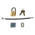 Chief PACLK1 cable lock Black, Gold