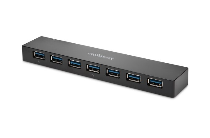 Image of Kensington USB 3.0 7-Port Hub + Charging