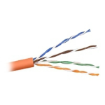 Belkin CAT6 Stranded Bulk Cable 1000 ft networking cable Orange 12000" (304.8 m)