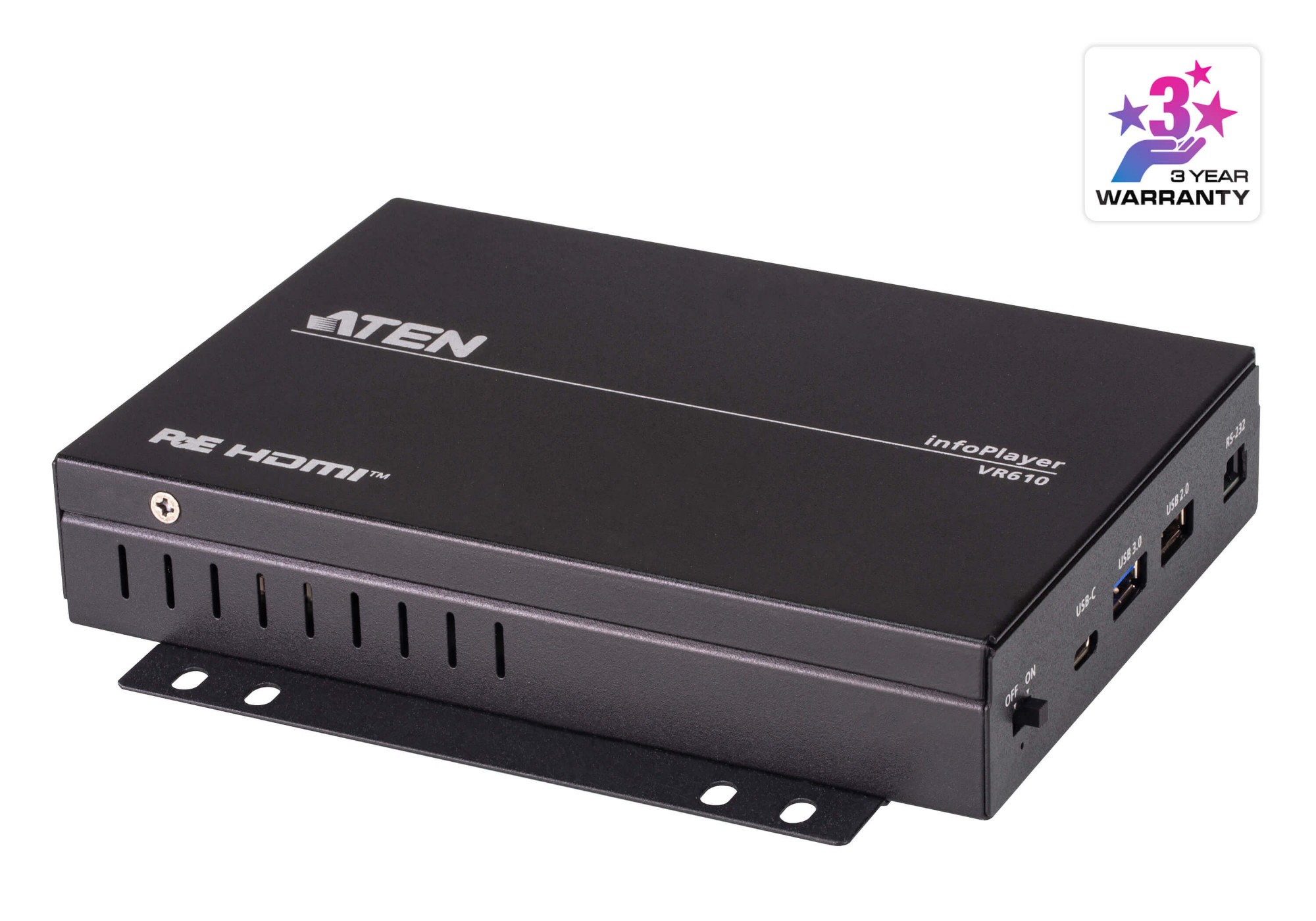 ATEN VR610-AT AV extender Black