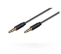 Image of Microconnect IPOD012 audio cable 1 m 3.5mm Black