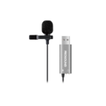 ProSound Lavalier USB Microphone Omnidirectional Electret Condenser with 3.5mm Audio socket