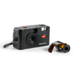 Praktica Reusable 35mm Film Camera - Black - Camera + 1x 36 Exposure 35mm Film