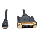 Tripp Lite P566-006-MINI video cable adapter 72" (1.83 m) DVI-D Mini-HDMI Black