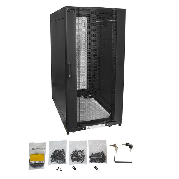 StarTech.com 25U Server Rack Cabinet - 37 in. Deep Enclosure