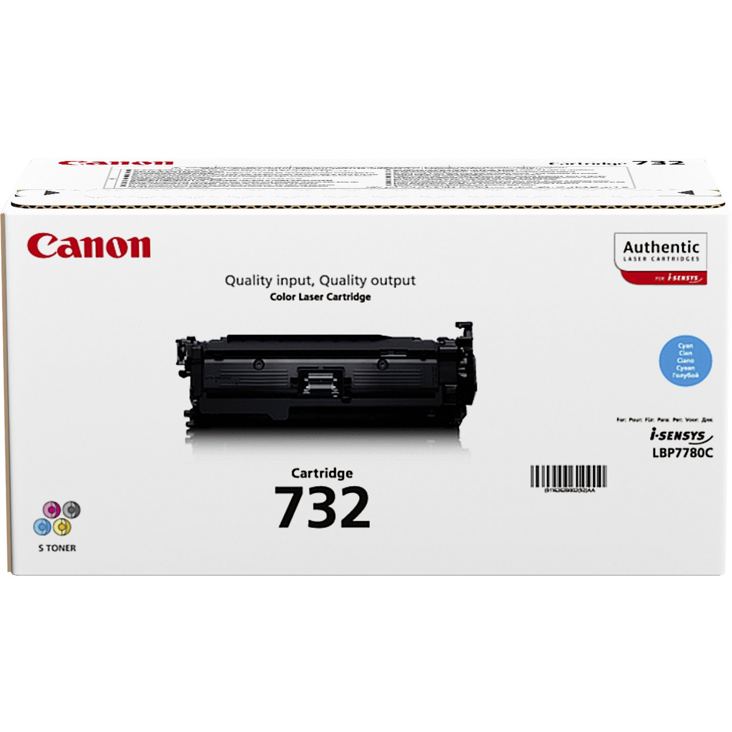 Canon 6262B002 (732C) Toner cyan, 6.4K pages