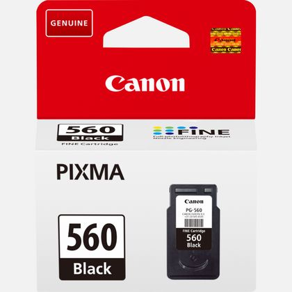 Canon 3713C004|PG-560 Ink cartridge black Blister, 180 pages 7.5ml for Canon Pixma TS 5350
