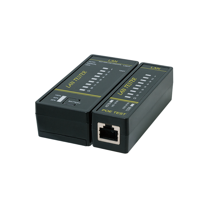 LogiLink Cable Tester LANtest & PoE Finder with magnet & light