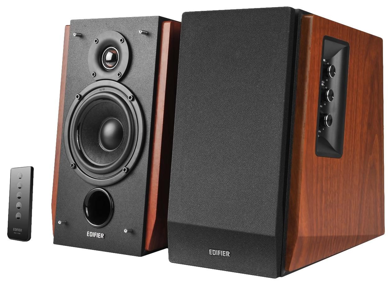 Edifier R1700BT loudspeaker 2-way Black. Wood Wireless 66 W
