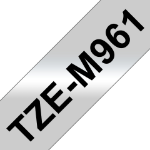 Brother TZE-M961 DirectLabel black on silver matt 36mm x 8m for Brother P-Touch TZ 3.5-36mm/HSE/6-36mm